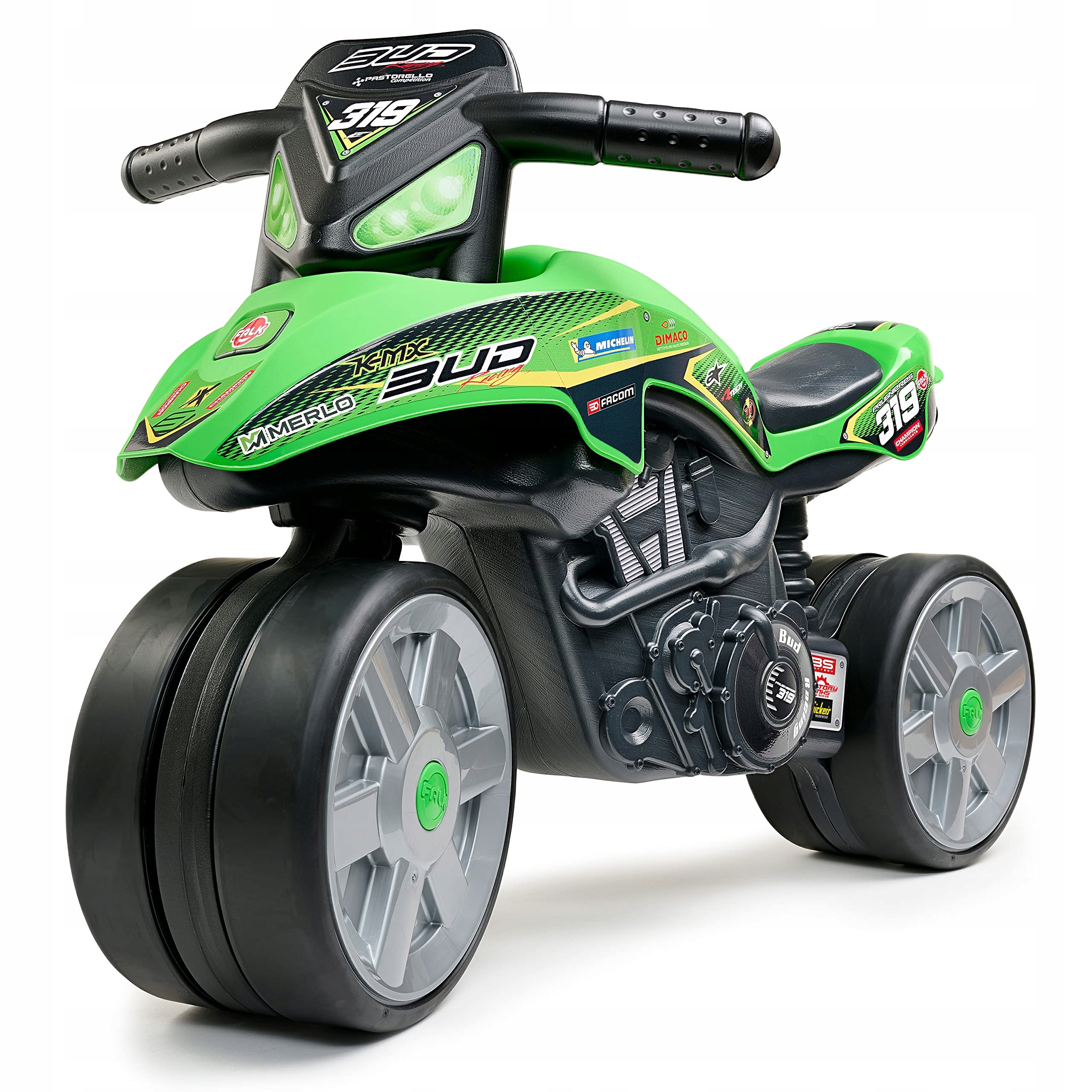 Rowerek biegowy Falk 502BRS Racing zielony (nowy)