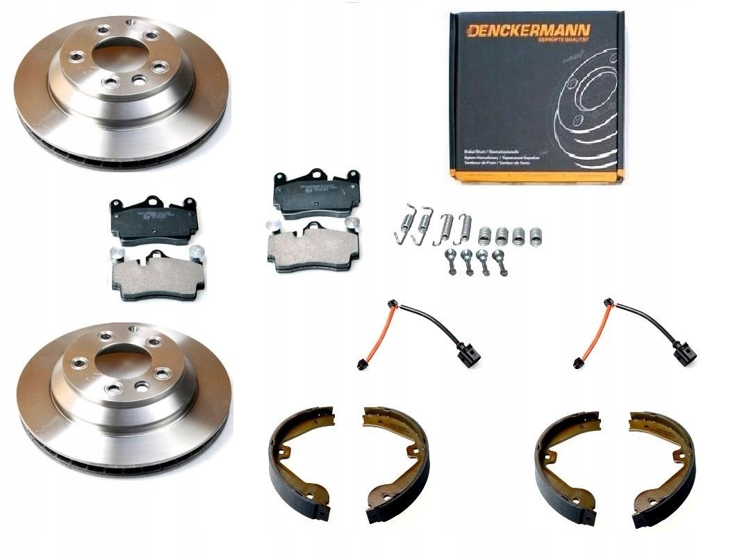 Kotouče Čelisti Audi Q7 Vw Touareg Porsche Cayenne Zadní Sada 330MM