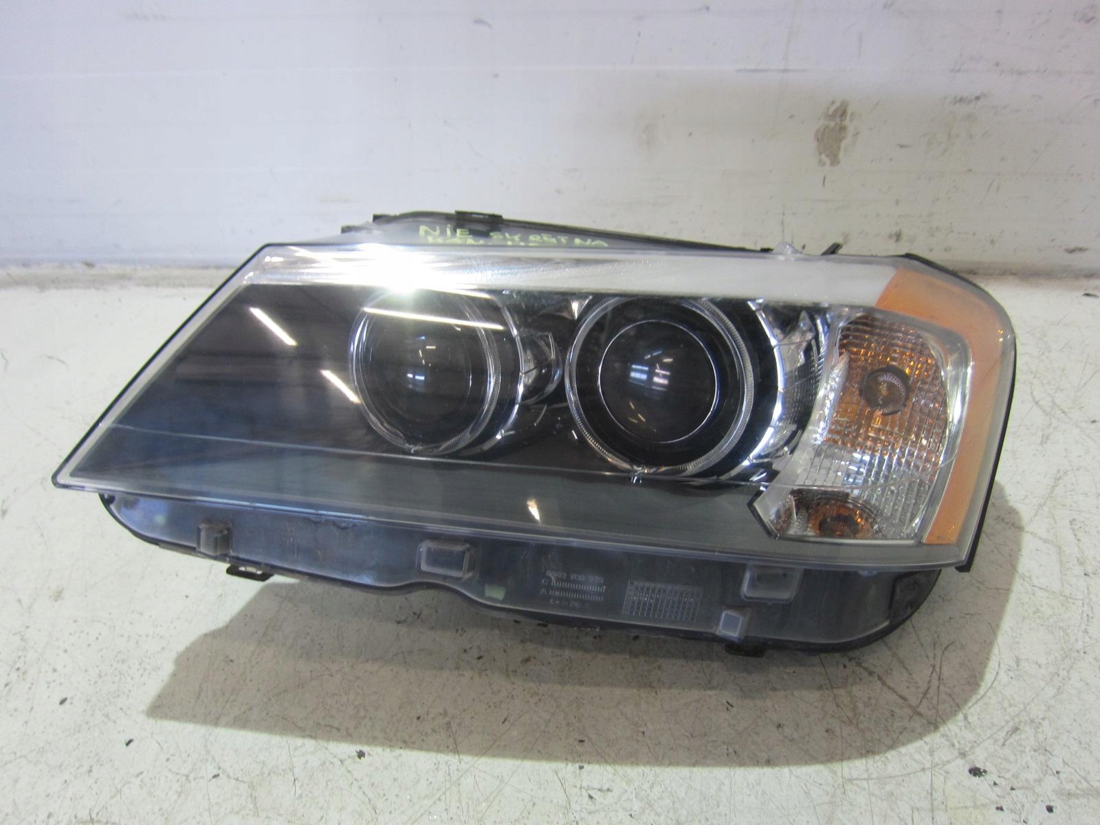 BMW X3 F25 light front BIXENON front left side 7222027 USA 63117276995
