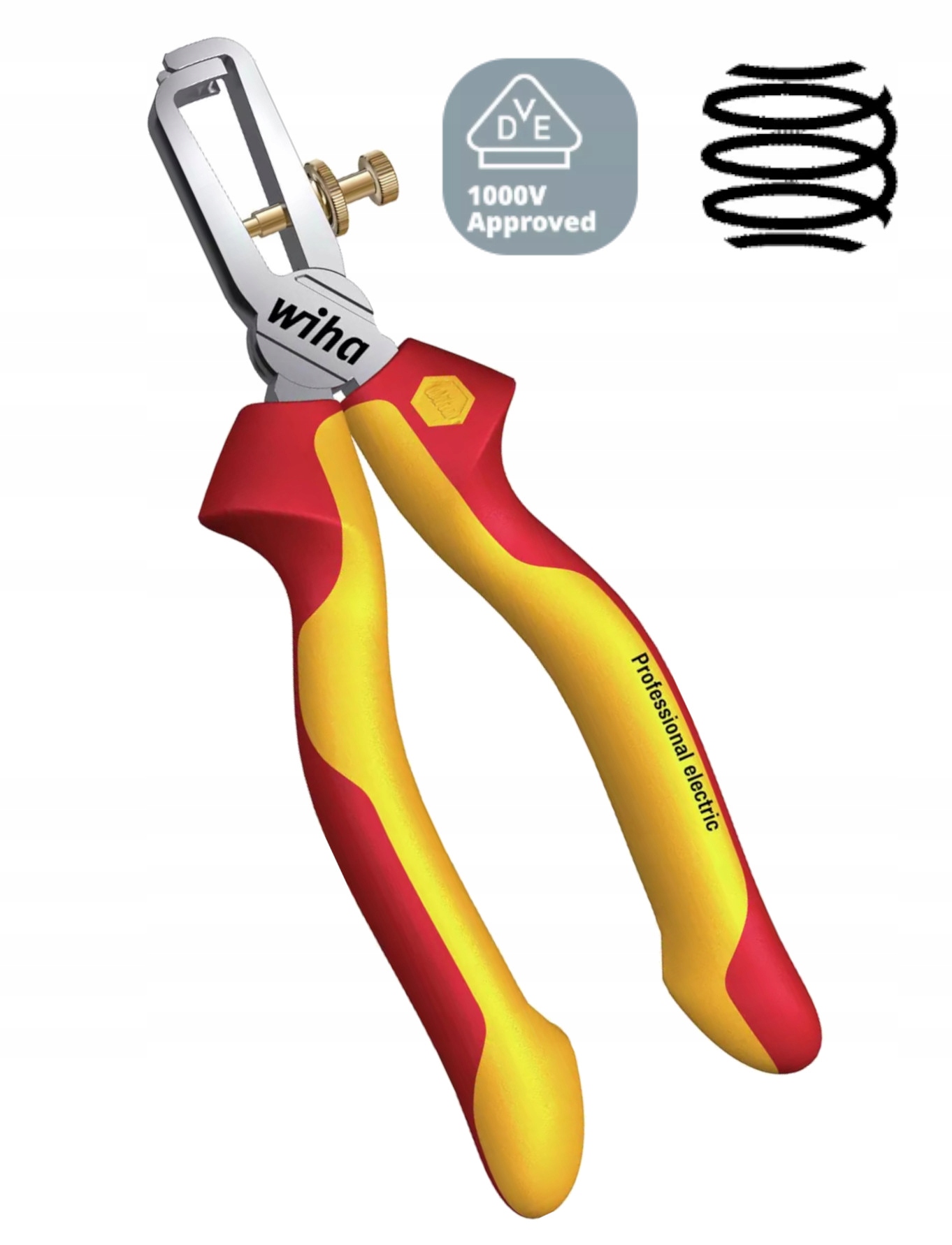 Szczypce do zdejmowania izolacji Professional electric Vde 160 mm 27437