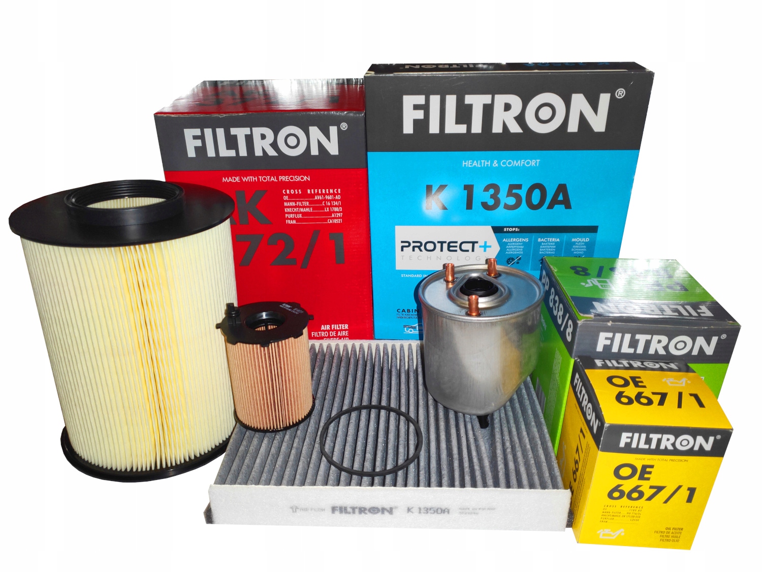 

Zestaw Filtrów do C-max II Focus III Grand 1,6TDCi