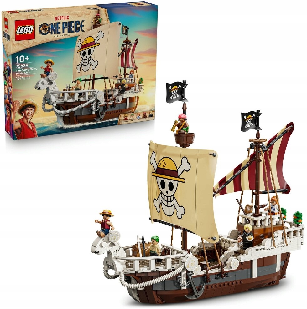 Lego One Piece 75639 Loď Slaměný klobouk Merry