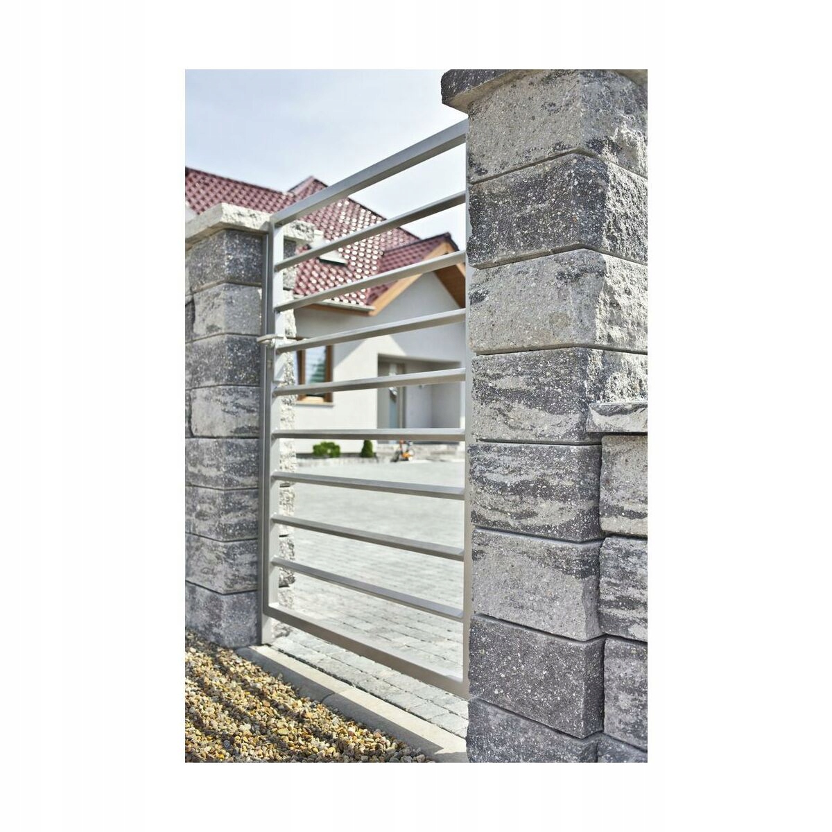 Pustak ścienno-cokołowy 39x20x19cm2stronniełupany Marka inna