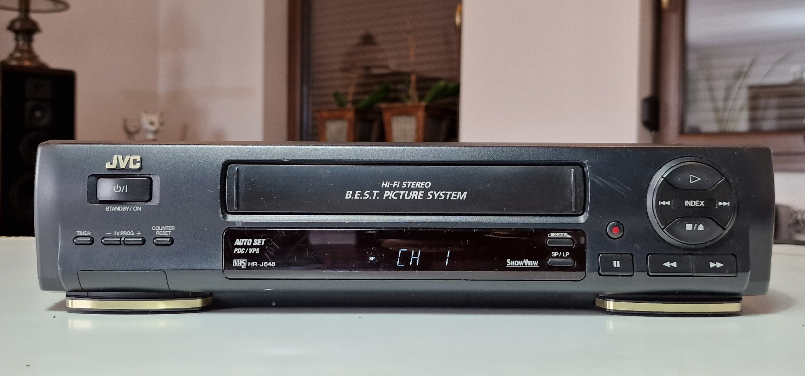 JVC Video VHS HR Magnetowid J48 Kod producenta VR
