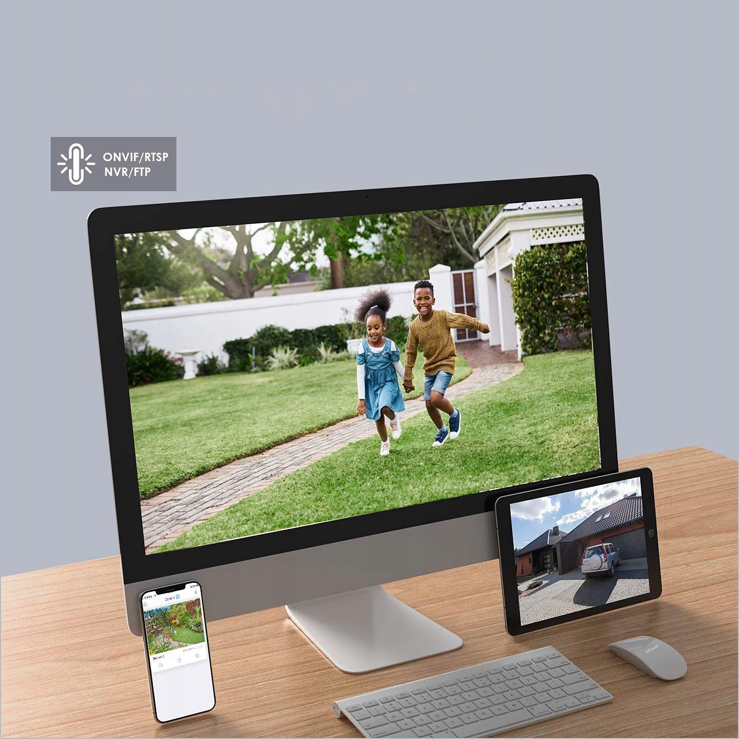 KAMERA ZEWNĘTRZNA MONITORING HD WiFi IP ZOOM ALARM EAN (GTIN) 191491034237