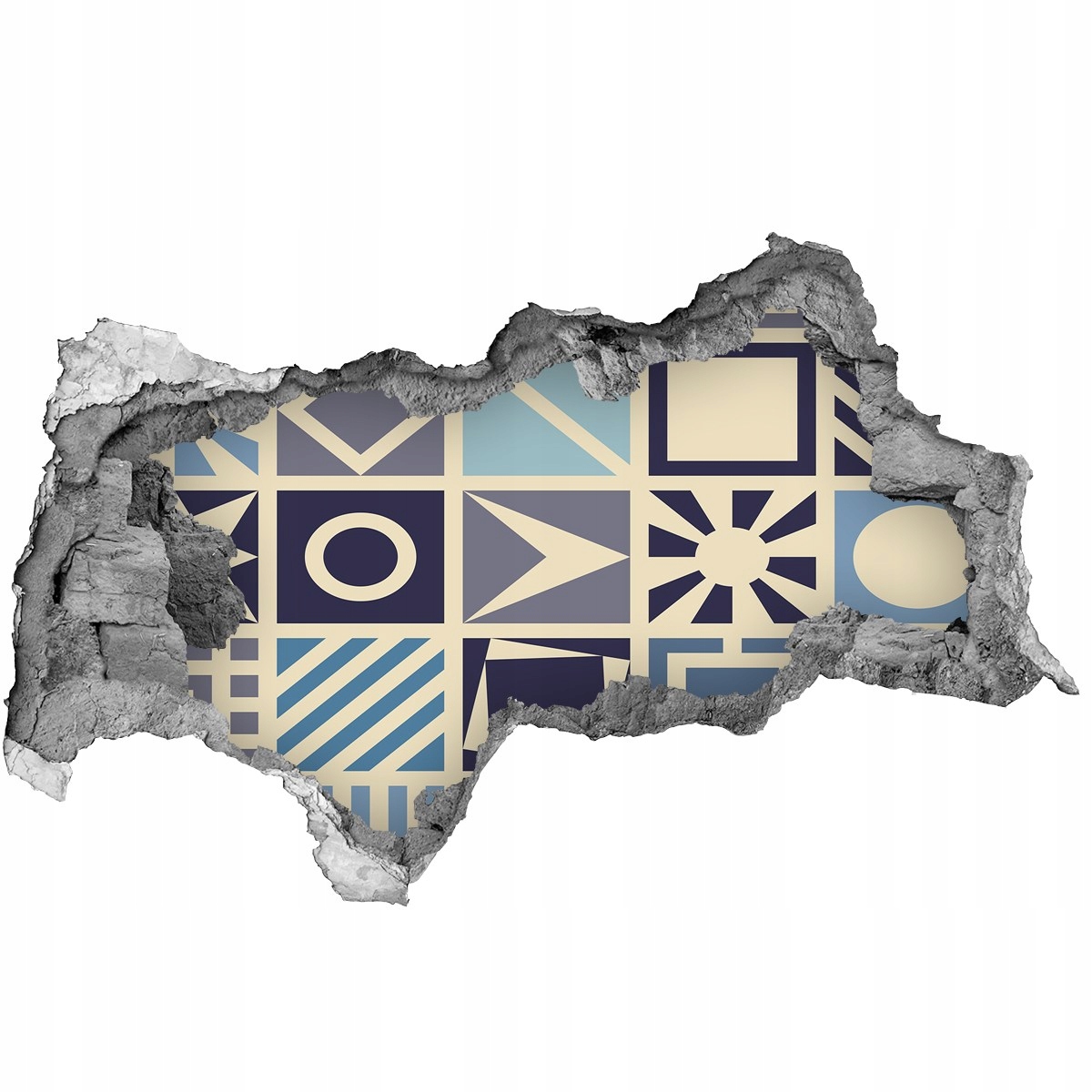 

Fotoobraz dziura na ścianę Geometryczne tło 95x73