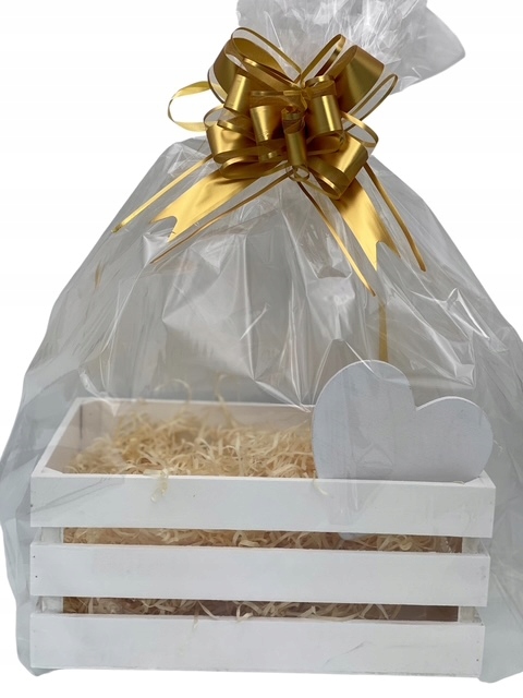 SKRZYNKA PREZENTOWA KOSZ PODZĘKOWANIE ZESTAW R. L URODZINY KOSZ NA PREZENT