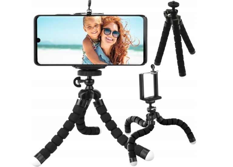 STOJAK STATYW NA TELEFON TRÓJNÓG GIĘTKI REGULOWANY ELASTYCZNY TRIPOD Marka Inna
