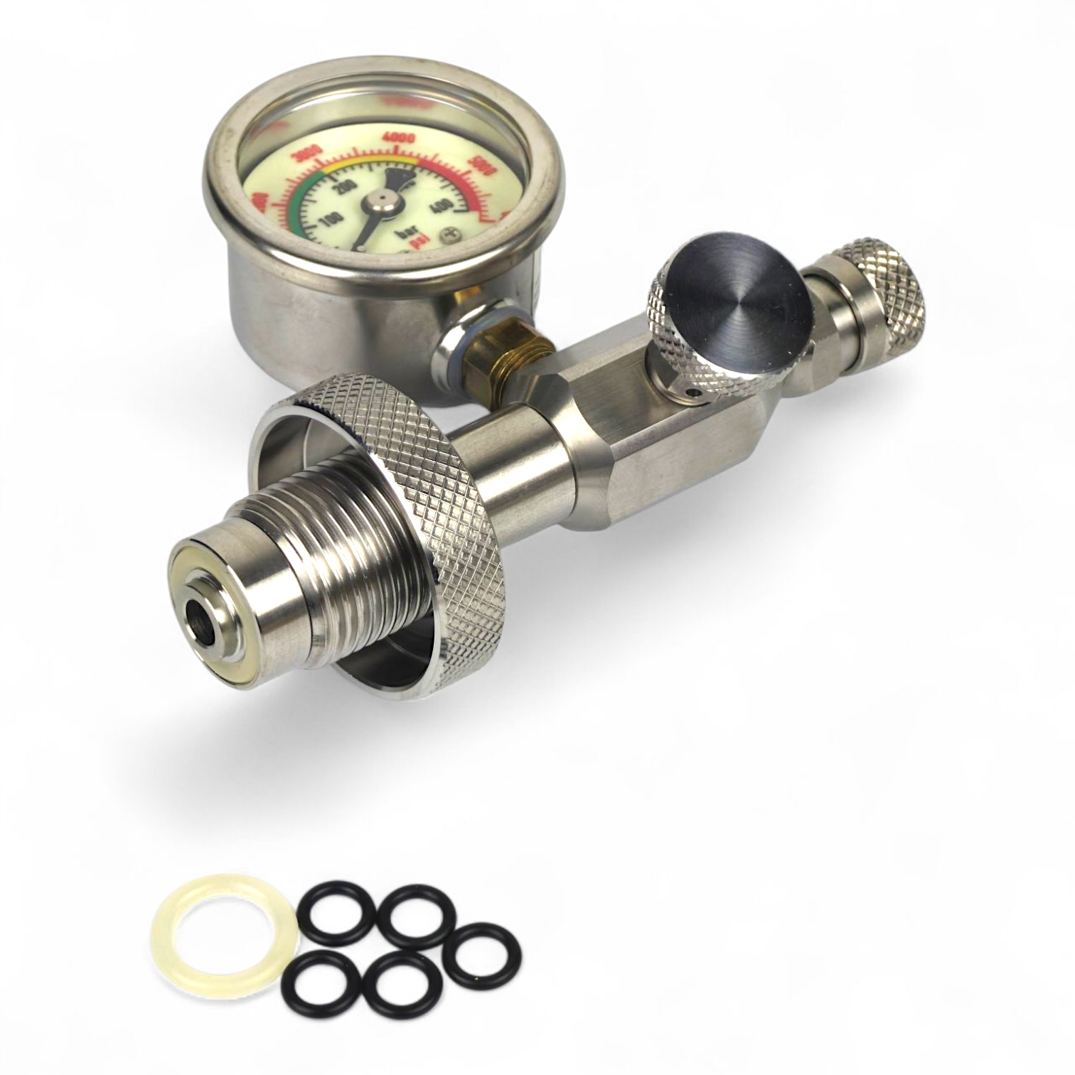 PCP-Ženská přepážka pro láhev Din 5/8BSP Paintball Větrovka 400 bar