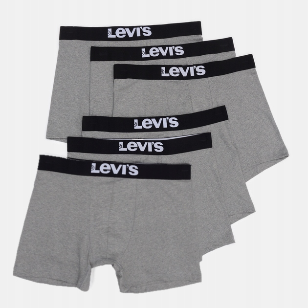 Slipy Spodní prádlo Boxerky Levi's High Comfort Bavlněné Balení 6 Kusů Akce!