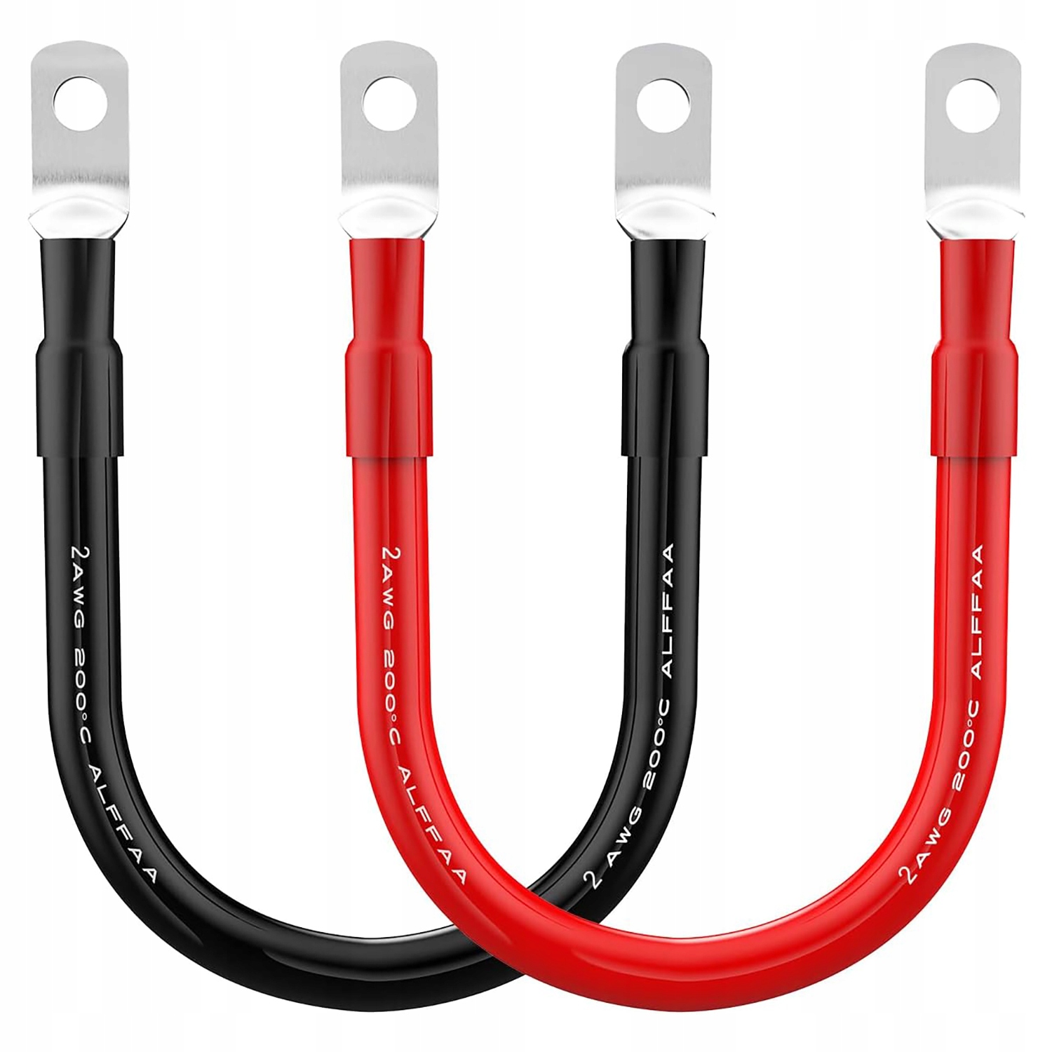 Kabel měnič baterie aku Gel 30 cm M8 25 mm německý temperát 180°