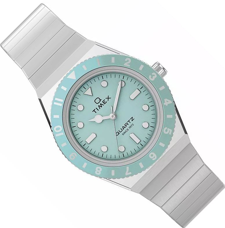 Dámské Hodinky Timex TW2Y77300 Modny Retro Diver Roztahovací Náramek 30 mm