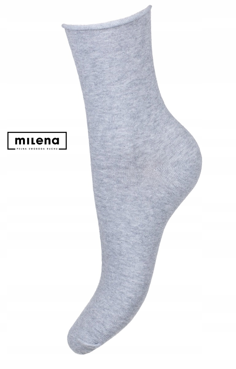 

Skarpetki Bezuciskowe Milena Fit -37/41- Szare