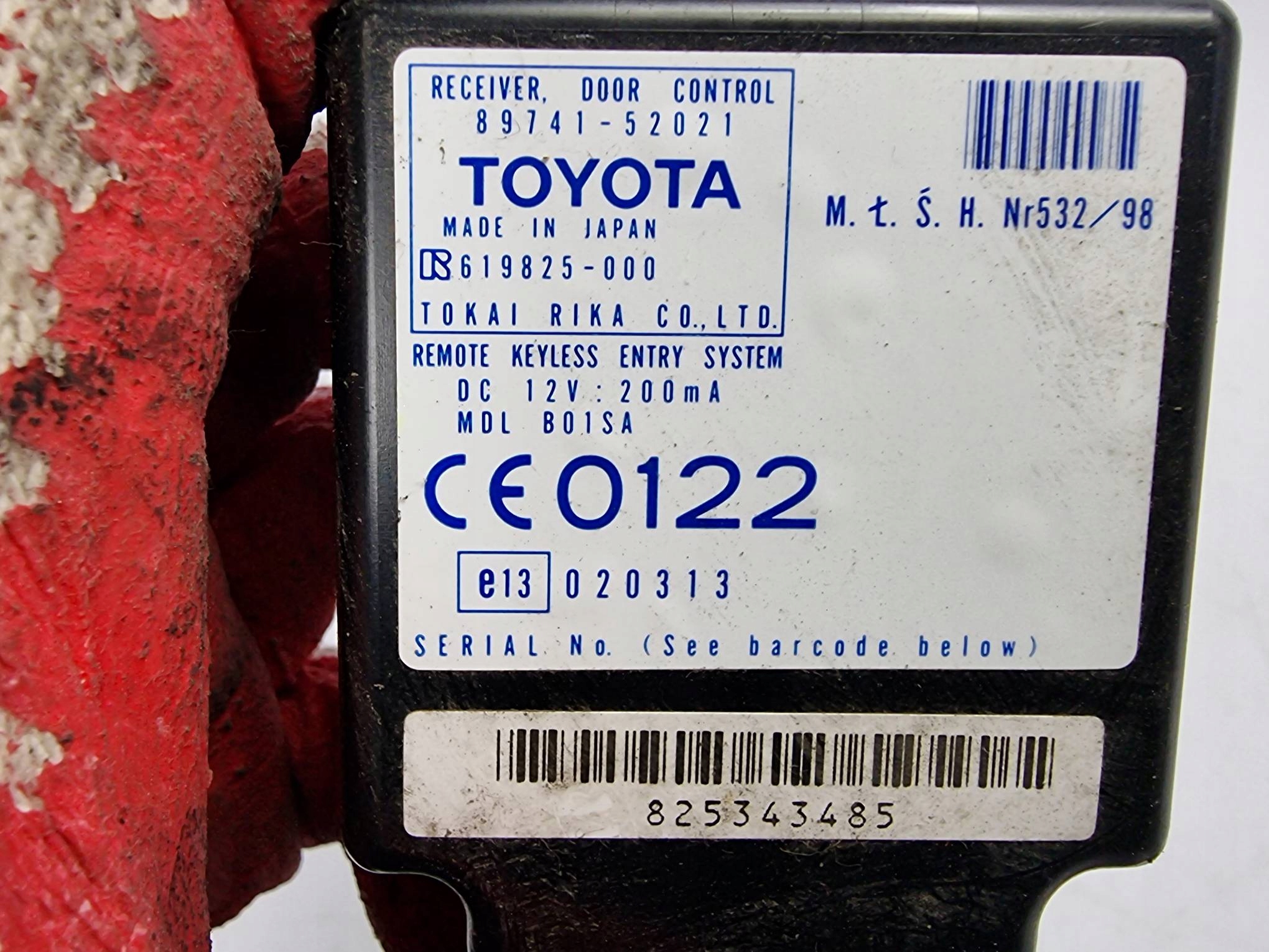 modulo Centrale Della serratura 89741-52021 TOYOTA YARIS e