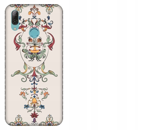 

Etui pokrowiec Huawei P Smart 2019 Vintage wzór k