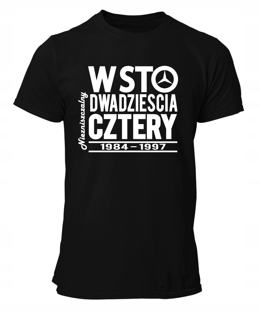 

Koszulka męska T-shirt W124 Mercedes XL