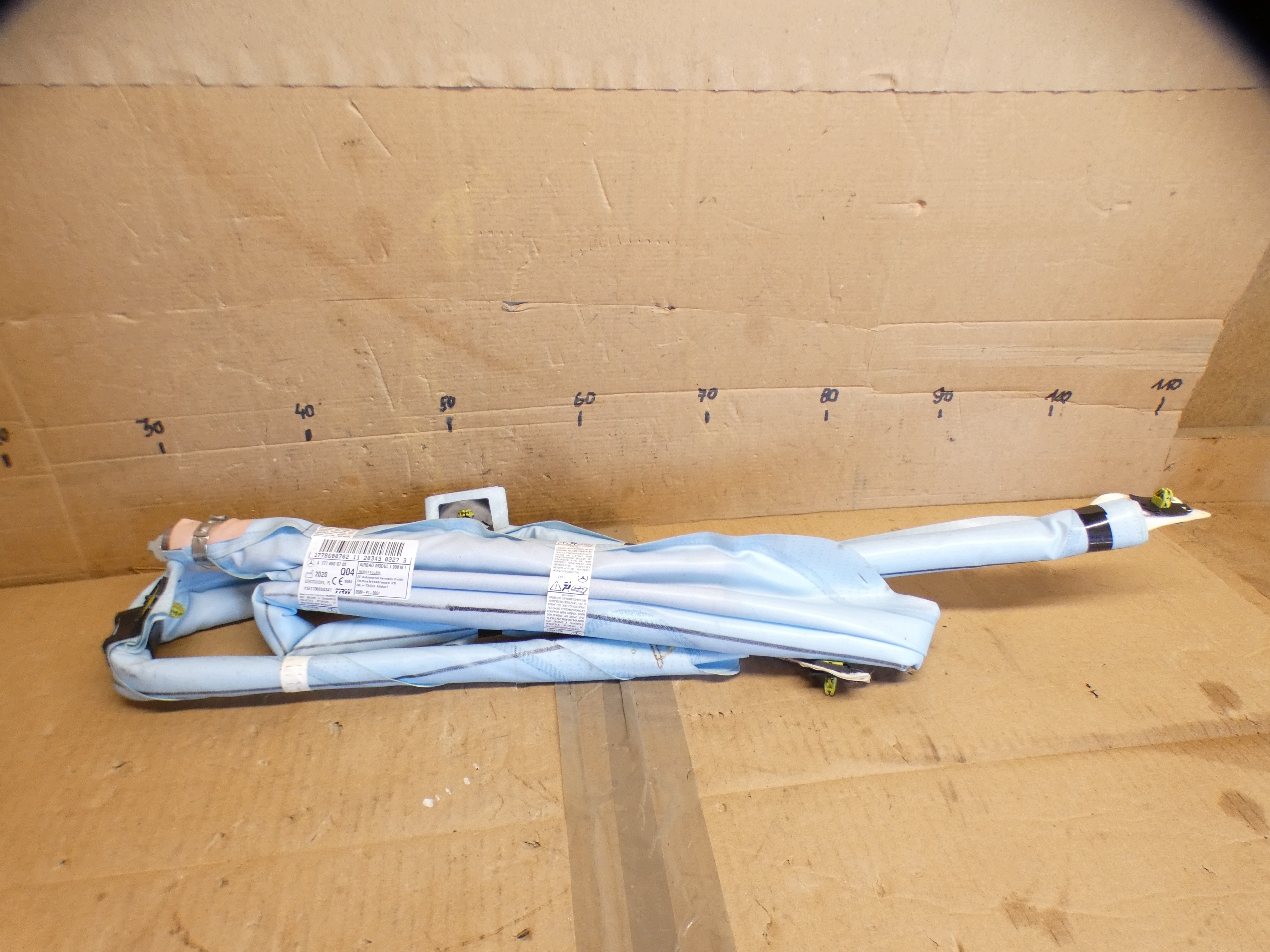 dachvorhang airbag luft links rechts MERCEDES A klasse W177
