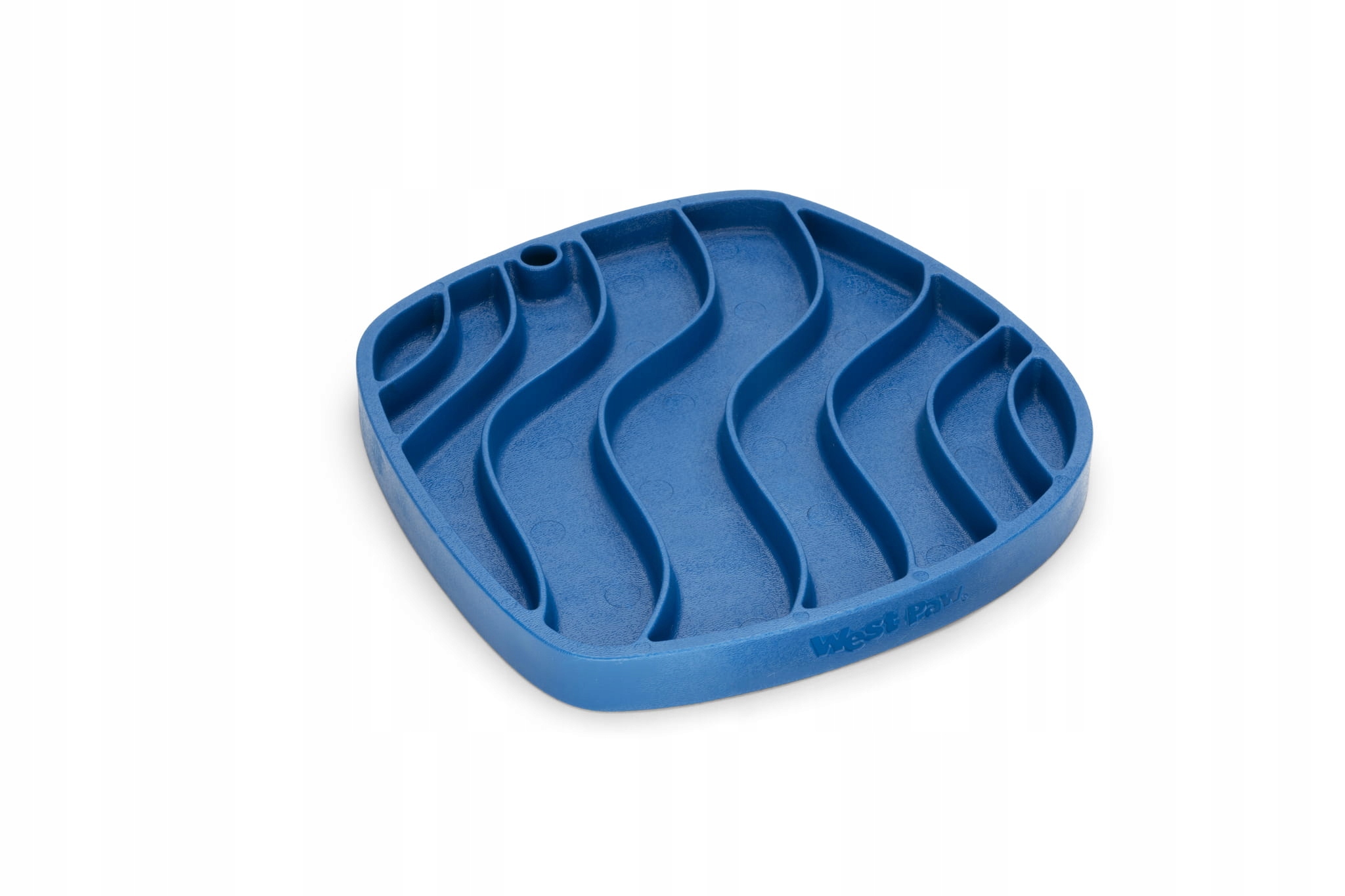 Levně Oboustranná podložka pro pomalé krmení a lízání Feast Mat Waves barva m