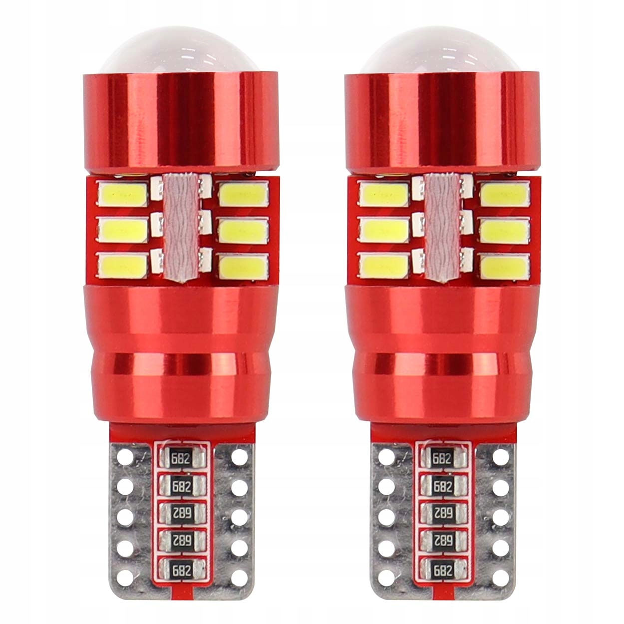

Żarówki W5W Led 27SMD Canbus Postojówki Soczewka