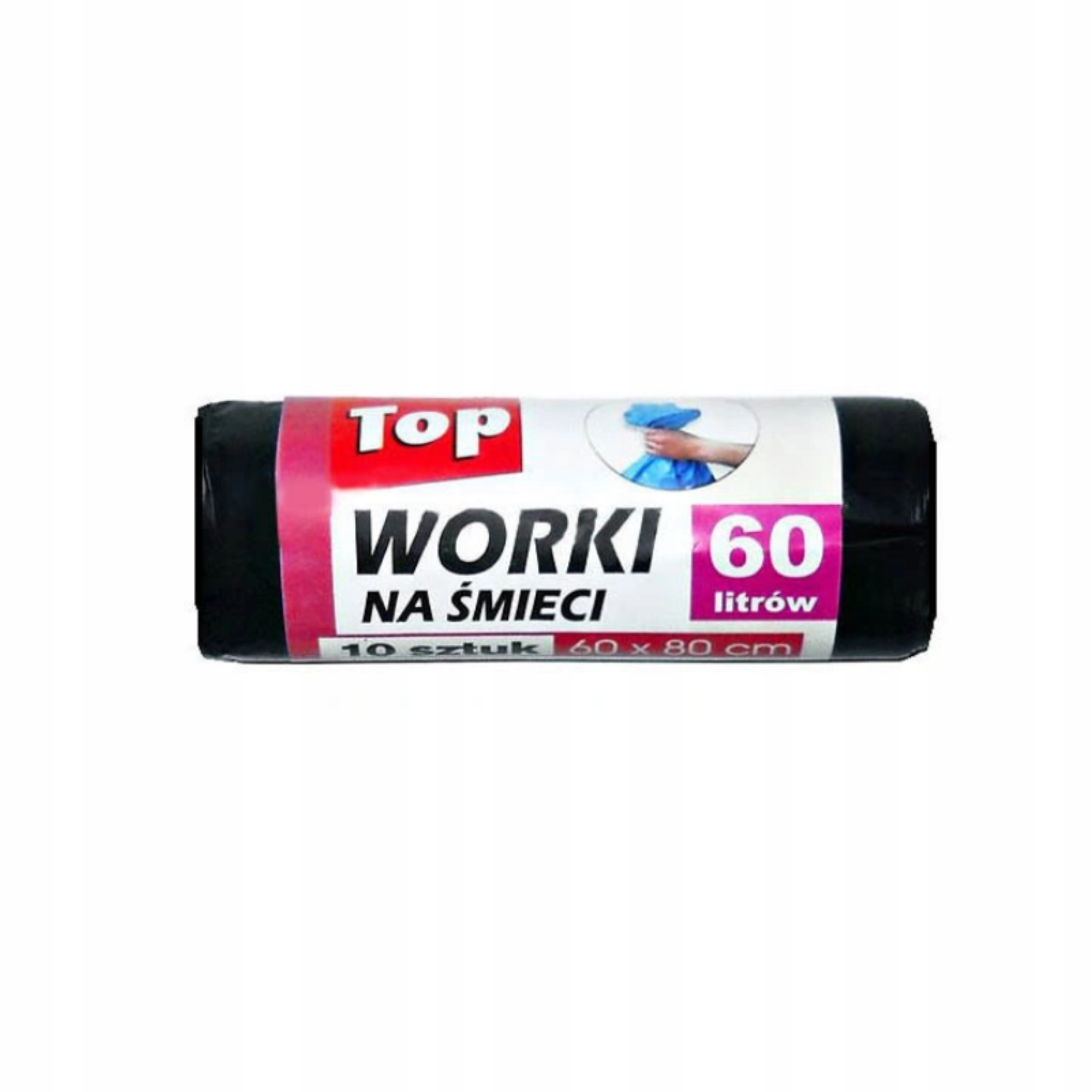 

Worki Na Śmieci Do Kosza Mocne Grube 60L 10 Szt