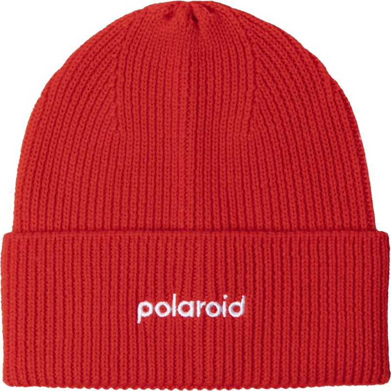 Czapka POLAROID Beanie Czerwona