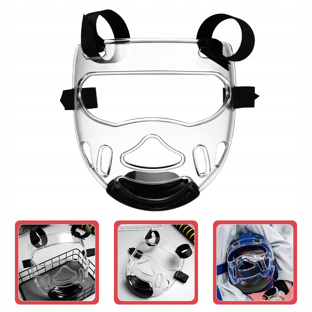 BEZBARWNA MASKA DO TWARZY MASKI DO TWARZY MASKA TAEKWONDO Model 56379405