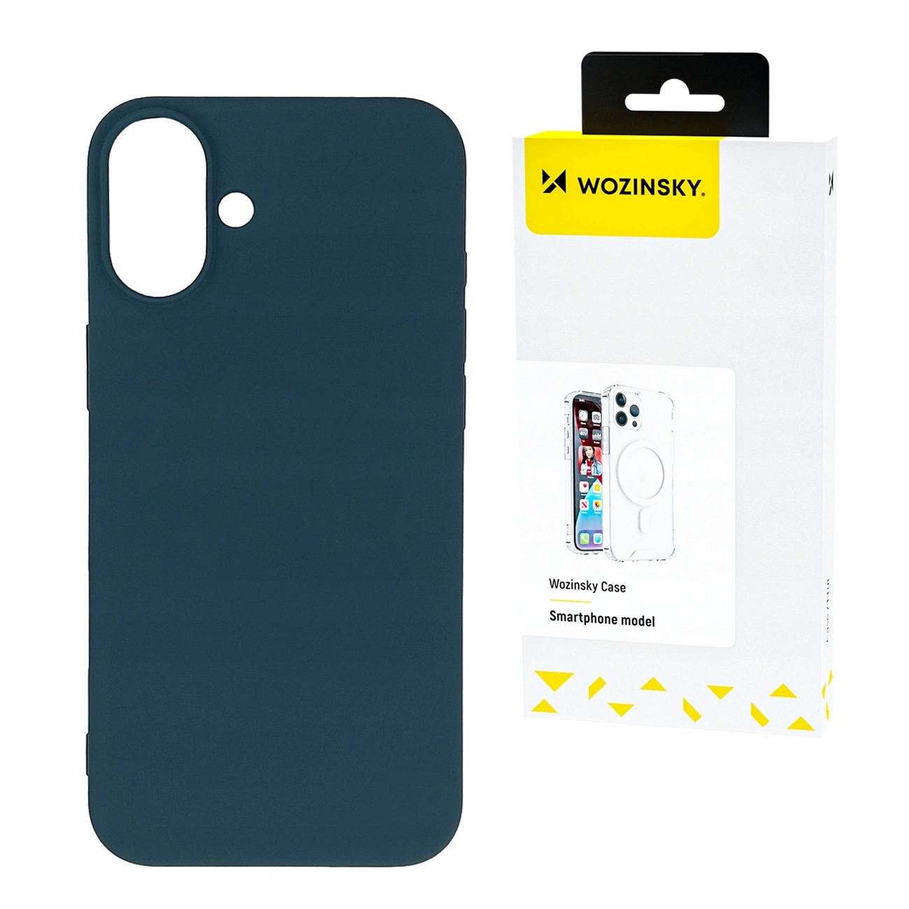 Silikonowe etui Wozinsky Silicone Case na Samsung Galaxy S25+ niebieskie