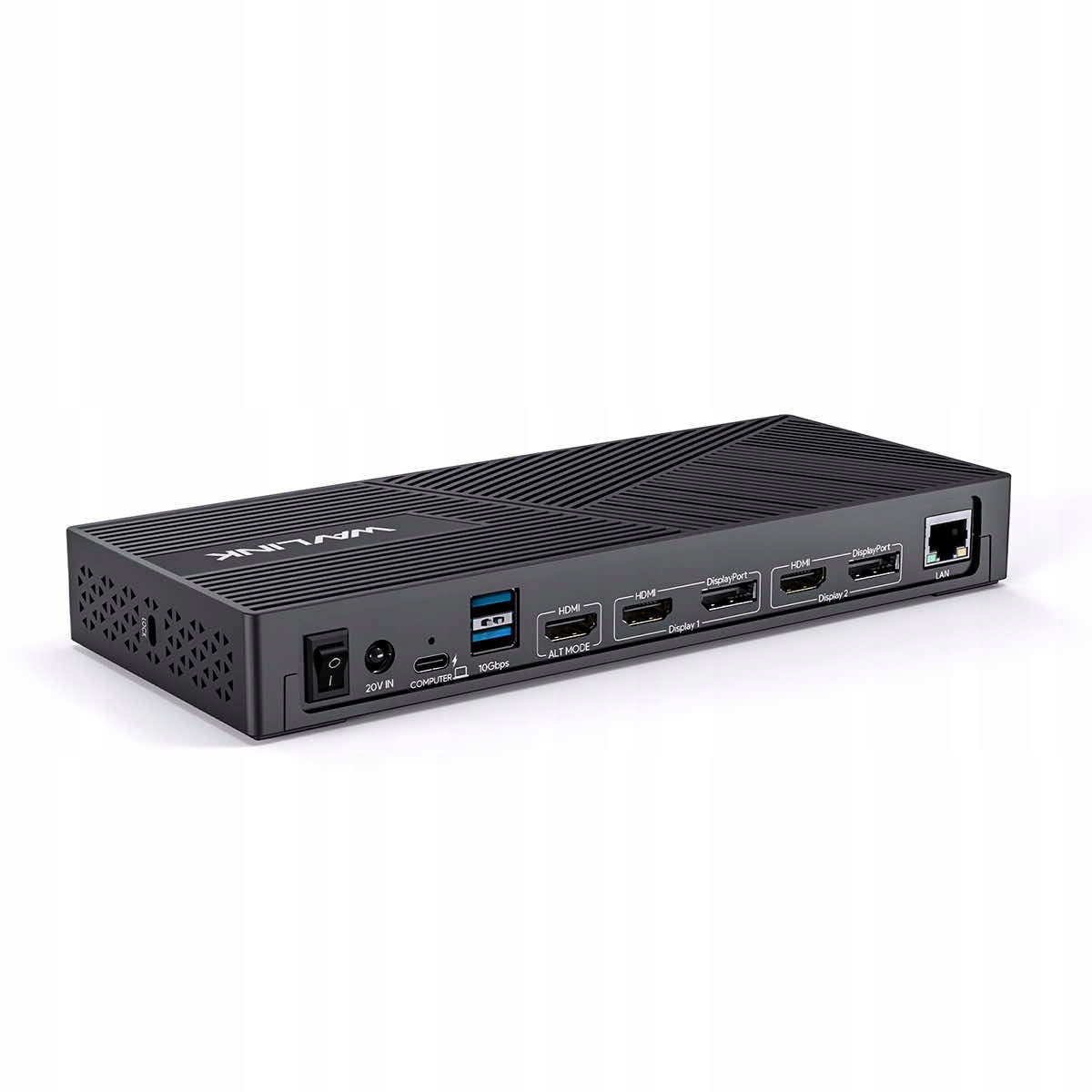 WavLink Usb-c 15-v-1 Triple 4K Dokovací stanice s DisplayLink 3x4K Lan 6xUSB