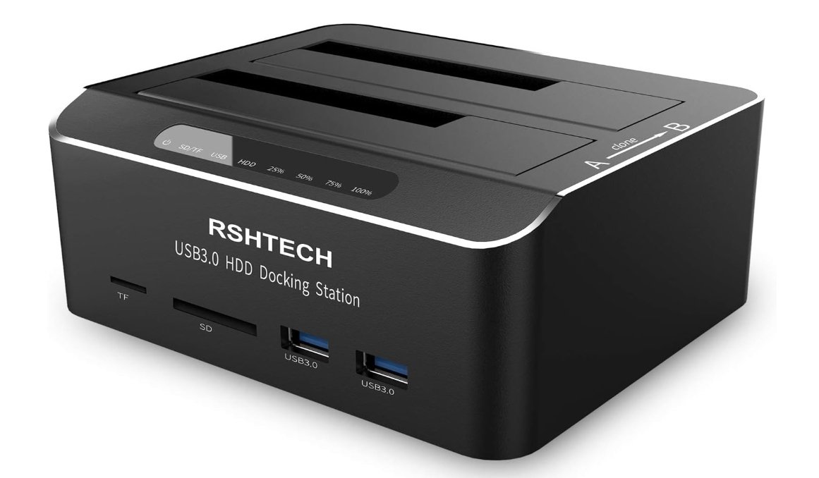 Stacja dokująca dysku twardego Usbz czytnikiem kart Sd i Tf szybki transfer
