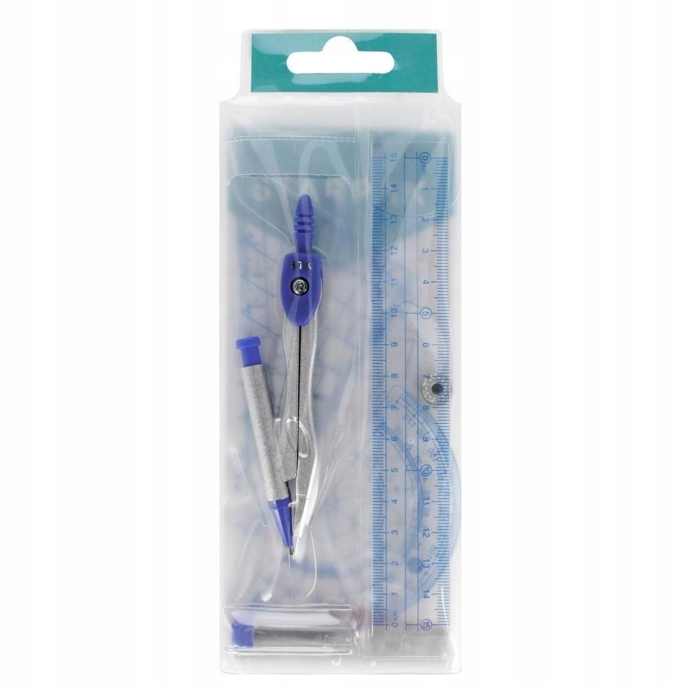 CYRKIEL + ZESTAW GEOMETRYCZNY, STARPAK