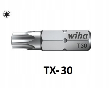 Wiha Bit Grot TX-30 Torx Profesjonalny 25 mm Marka Wiha