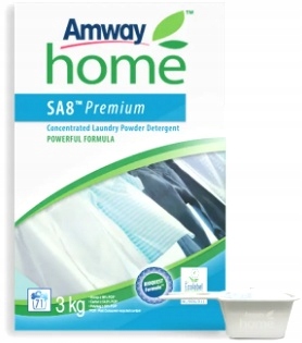 Amway Home SA8 Premium Powerful Formula Prací Prášek 3 kg s dávkov vaničkou
