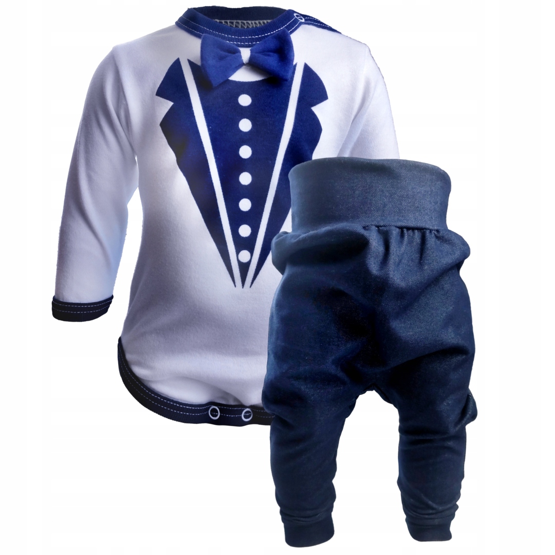 

komplet dresowy chlopca 68 bluza spodnie