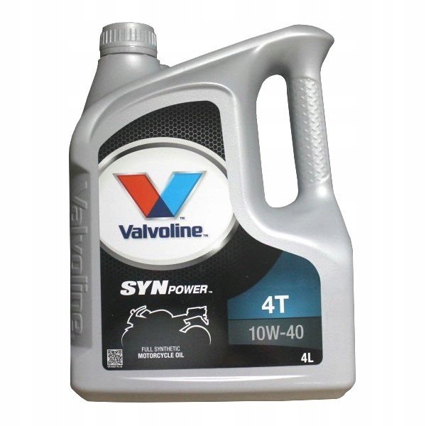 

Valvoline 4T Synpower 10W40 4L.
