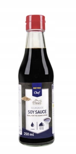 Metro Chef Sójová omáčka 12 x 250 ml Sada 12 lahví
