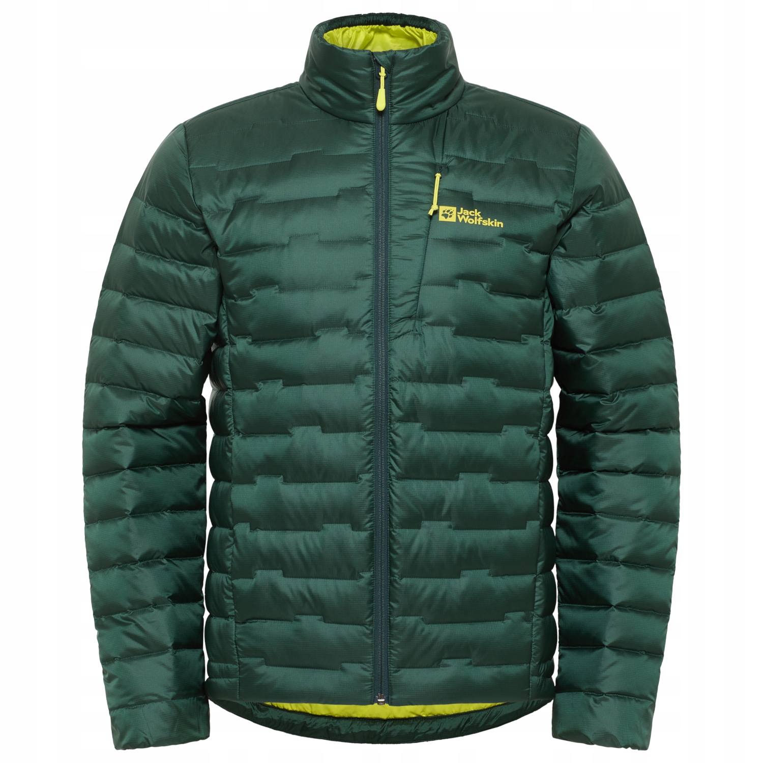 Jack Wolfskin Passamani Down M Jacket [M] Pánská bunda Polyamid Zelená
