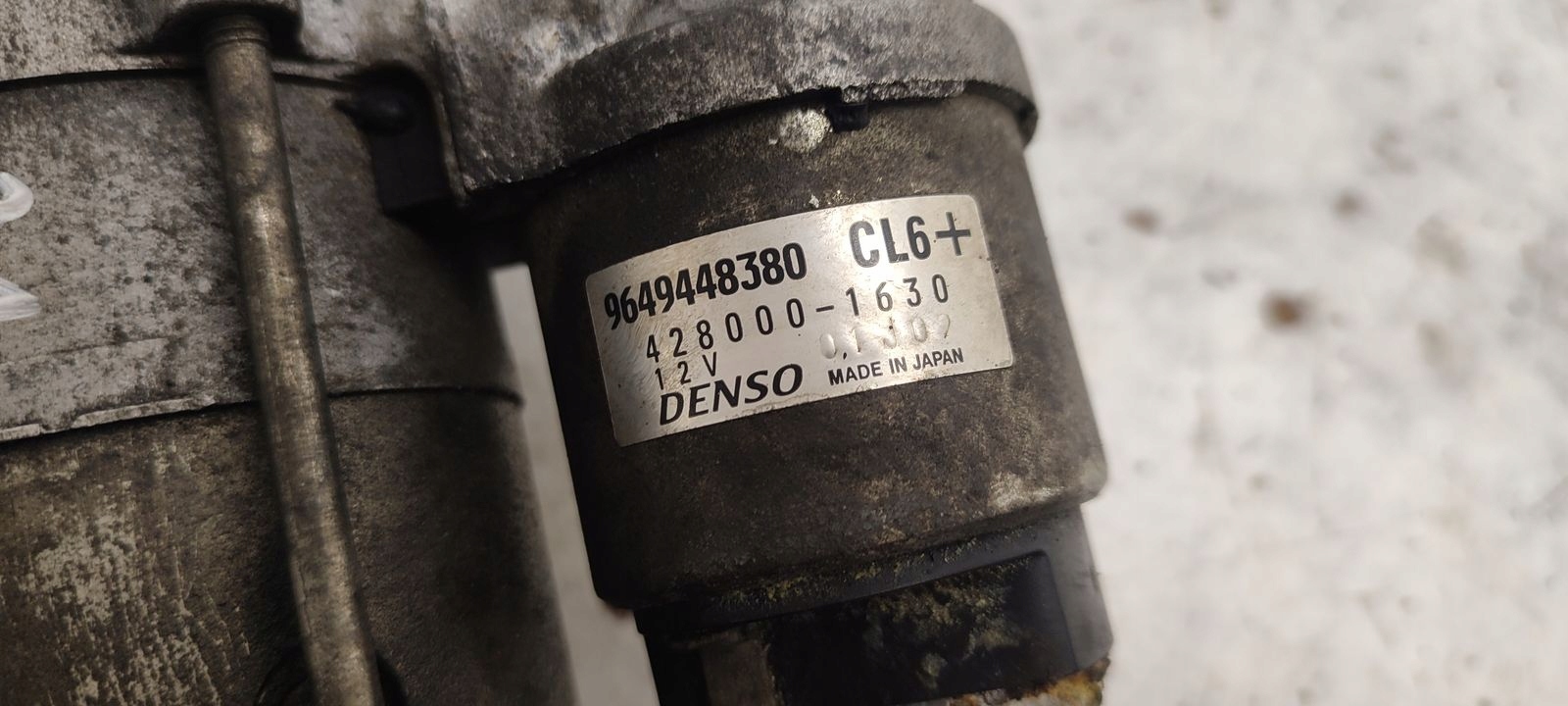 starter Citroen C6 2,7 HDI