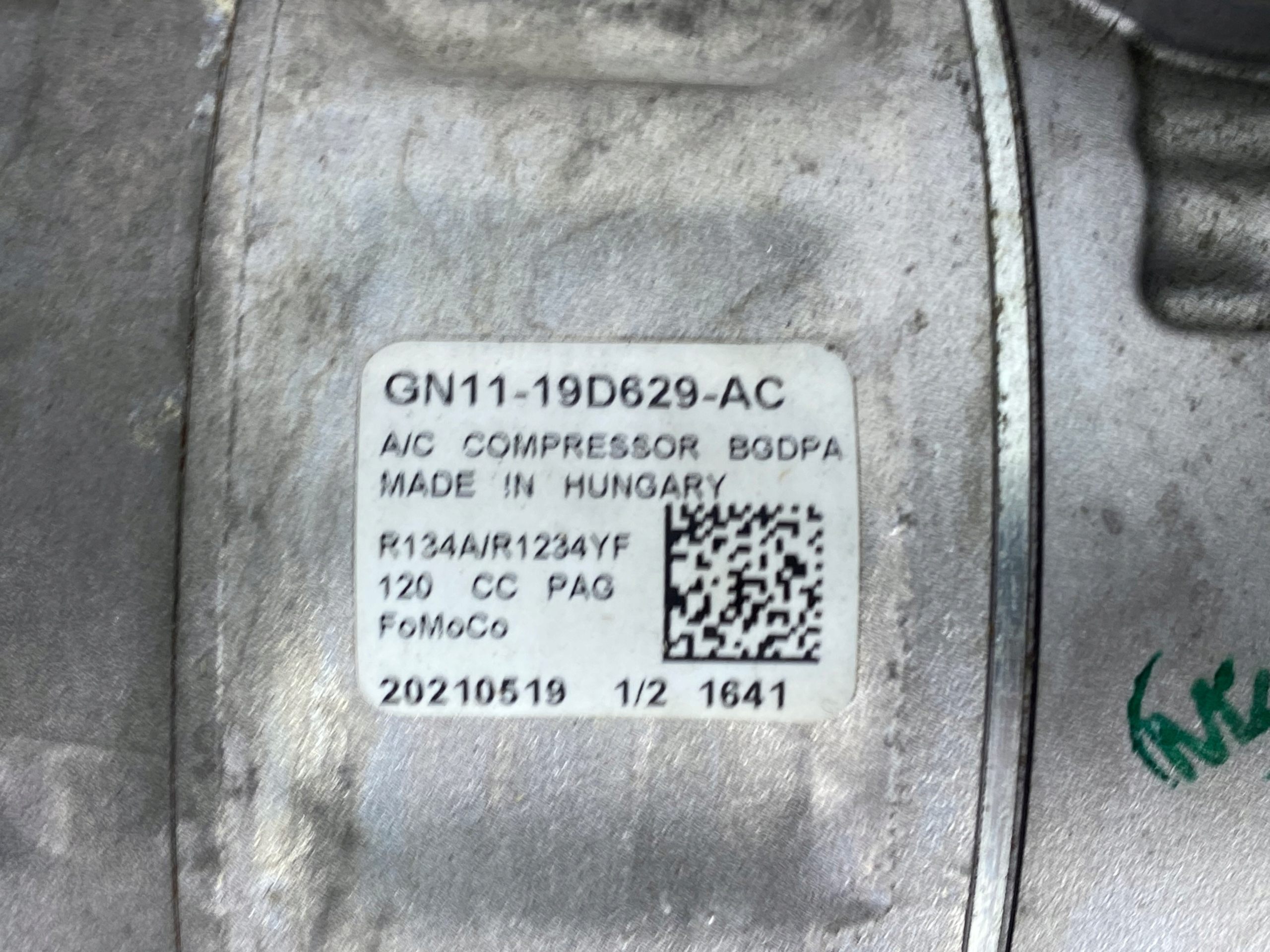 Компрессор кондиционера FORD Bronco спорт 2020+ америка Escape KUGA