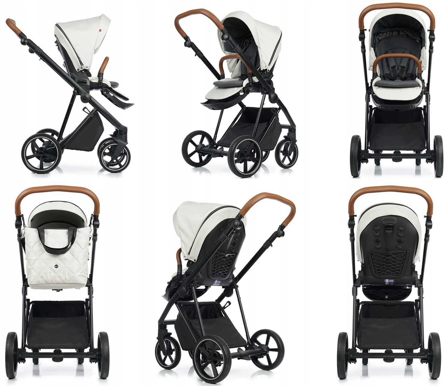 WÓZEK ROAN IVI FOTELIK CYBEX ATON 5 3w1 SESAME Liczba kół 4