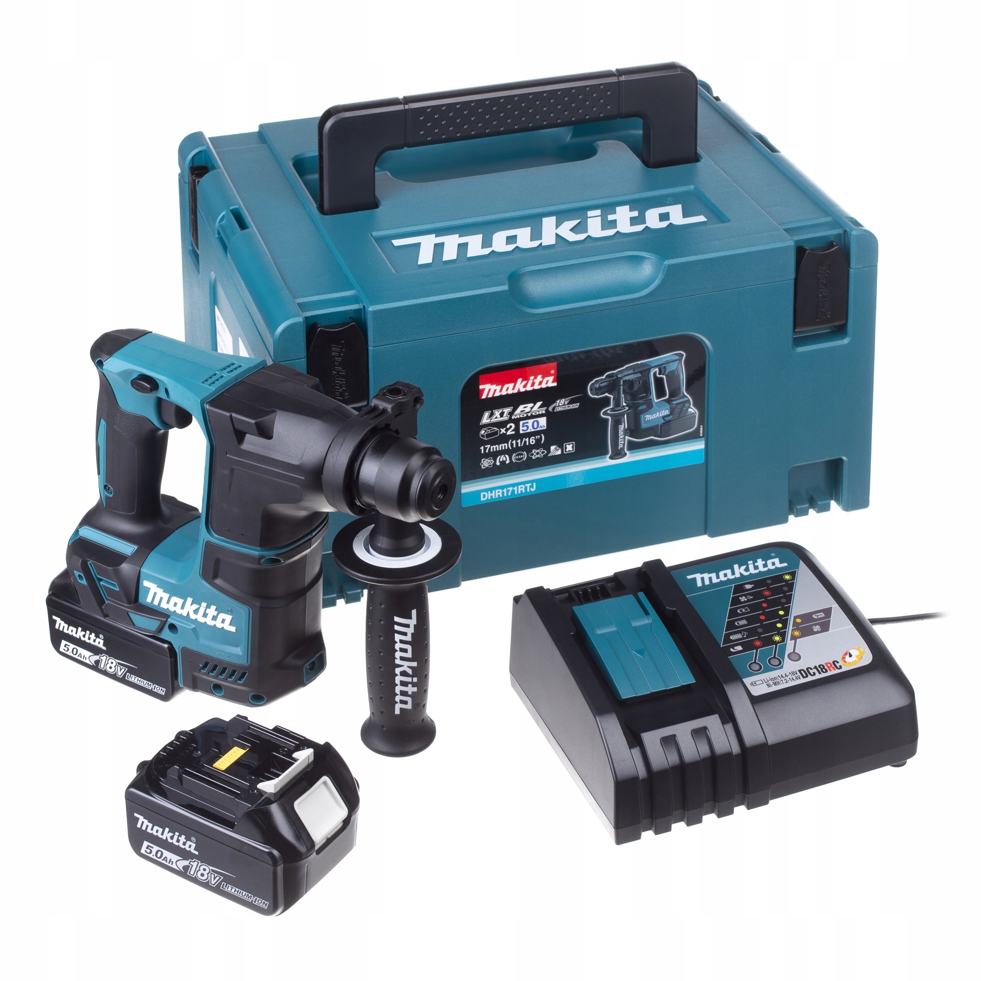 Перфоратор Makita DHR171RTJ