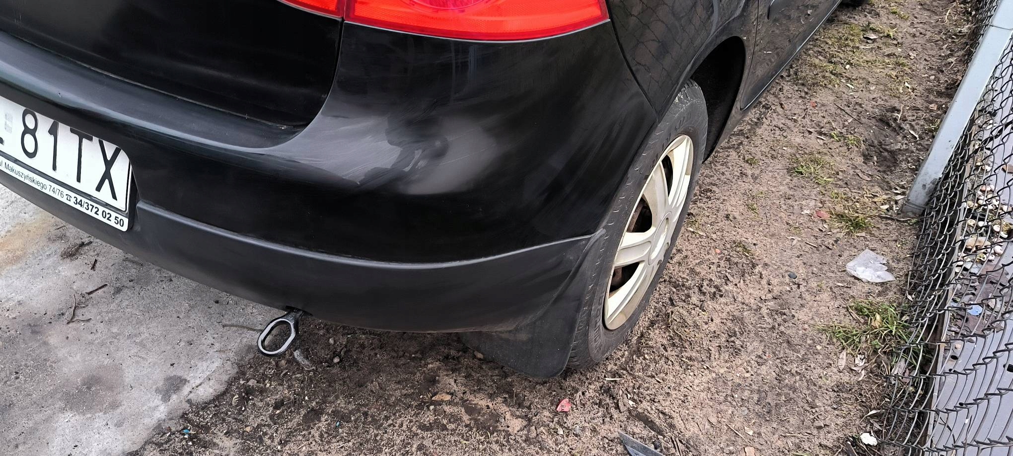 bumper rear part L041 VOLKSWAGEN GOLF V
