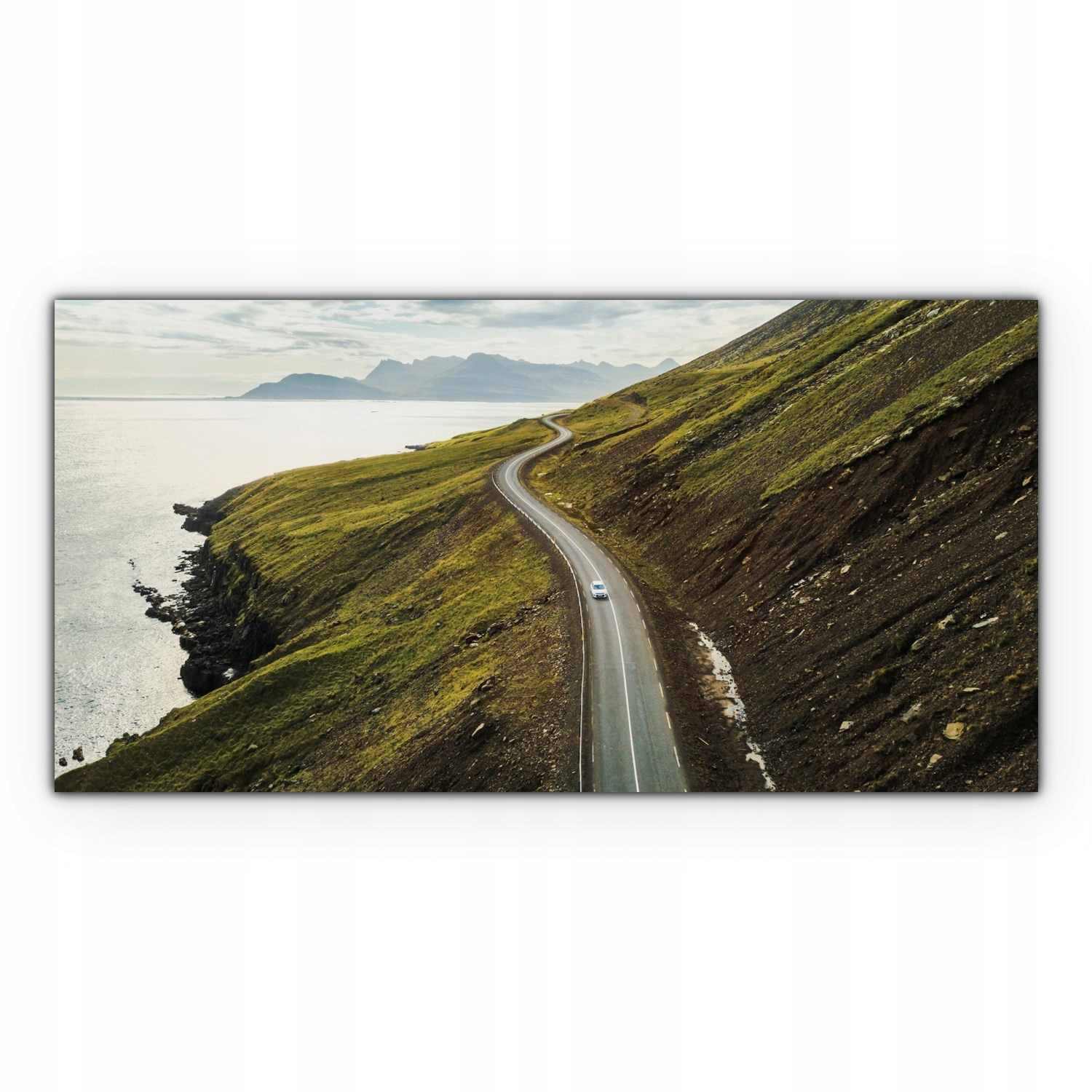 

Obraz Canvas dekoracja 100x50 Droga Islandia Góry