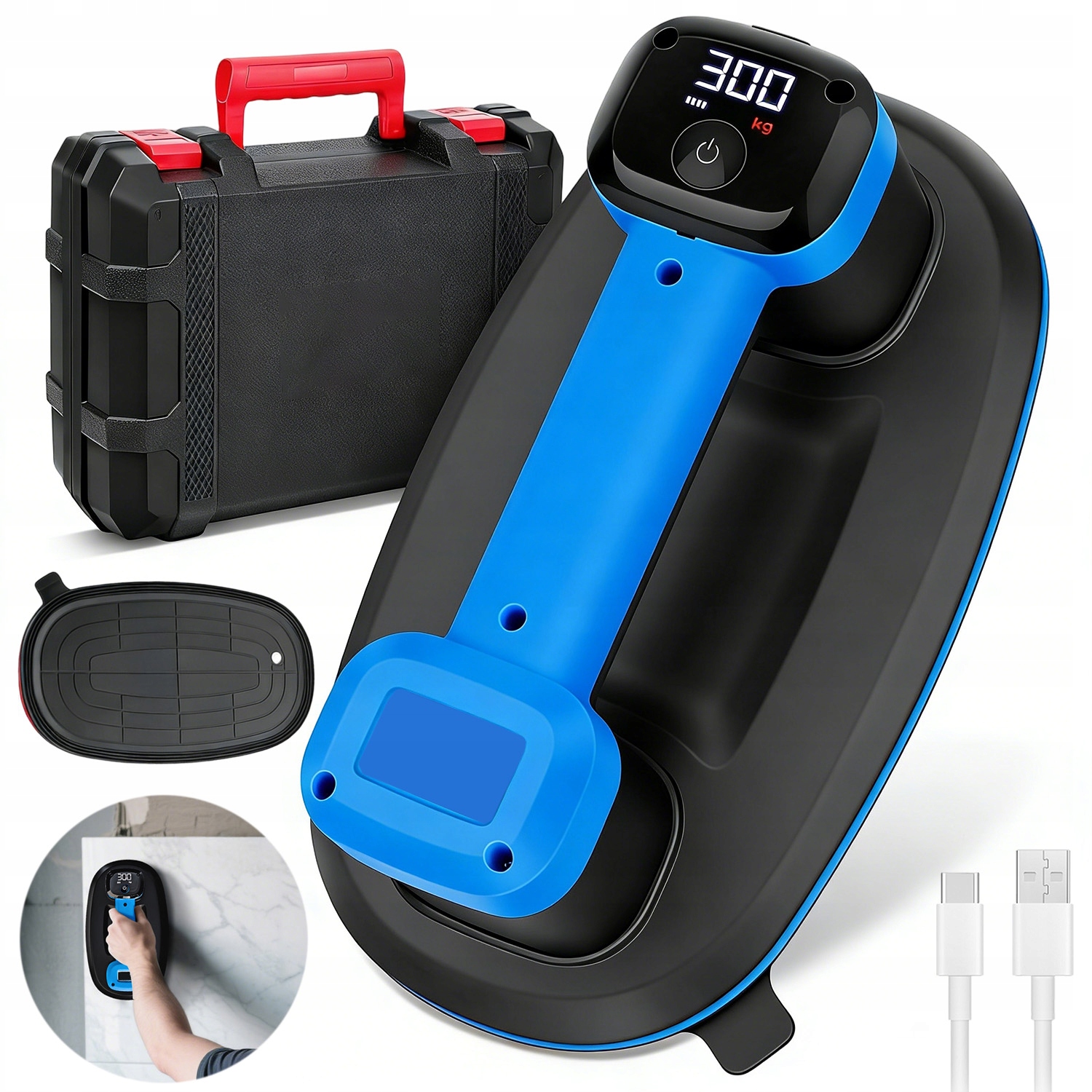 Uchwyt Elektryczna Przyssawka Do Płytek Gresu Próżniowa Akumulatorowa