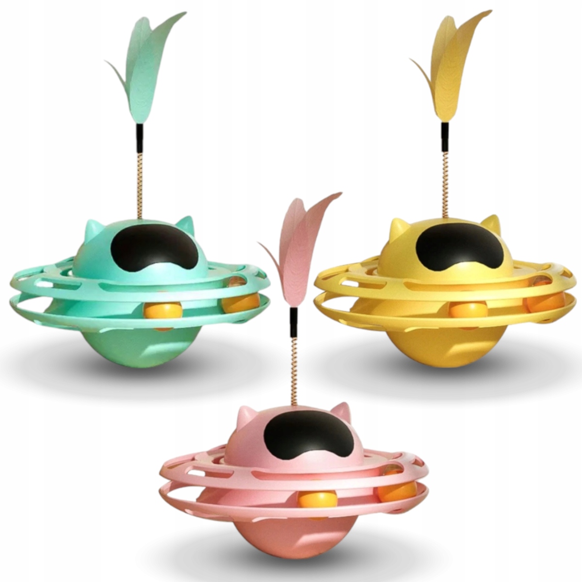 hračka ve tvaru Ufo pro kočky