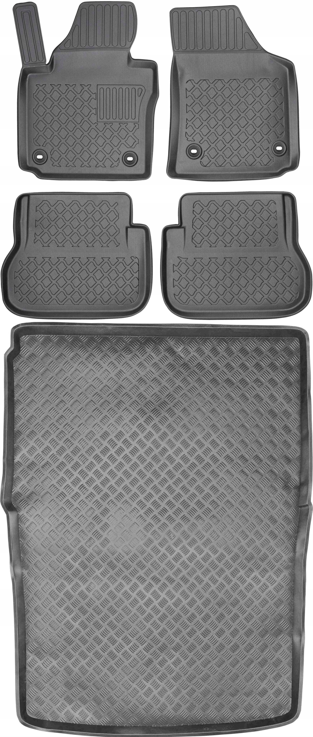 Volkswagen Caddy III Kombivan od roku 2003-2020 Sada Koberce batožinový priestor