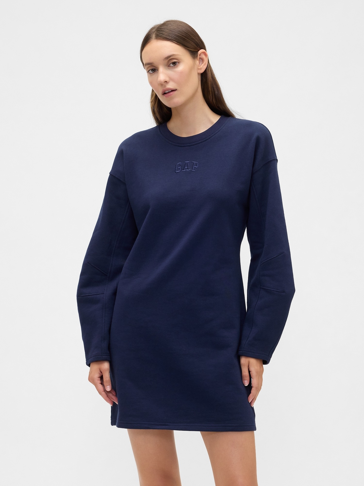 Gap Mikinové šaty Heavyweight