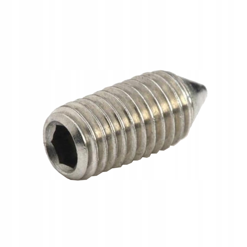 

Wkręty dociskowe stożkowe Din 914 M6x10 A2 250szt
