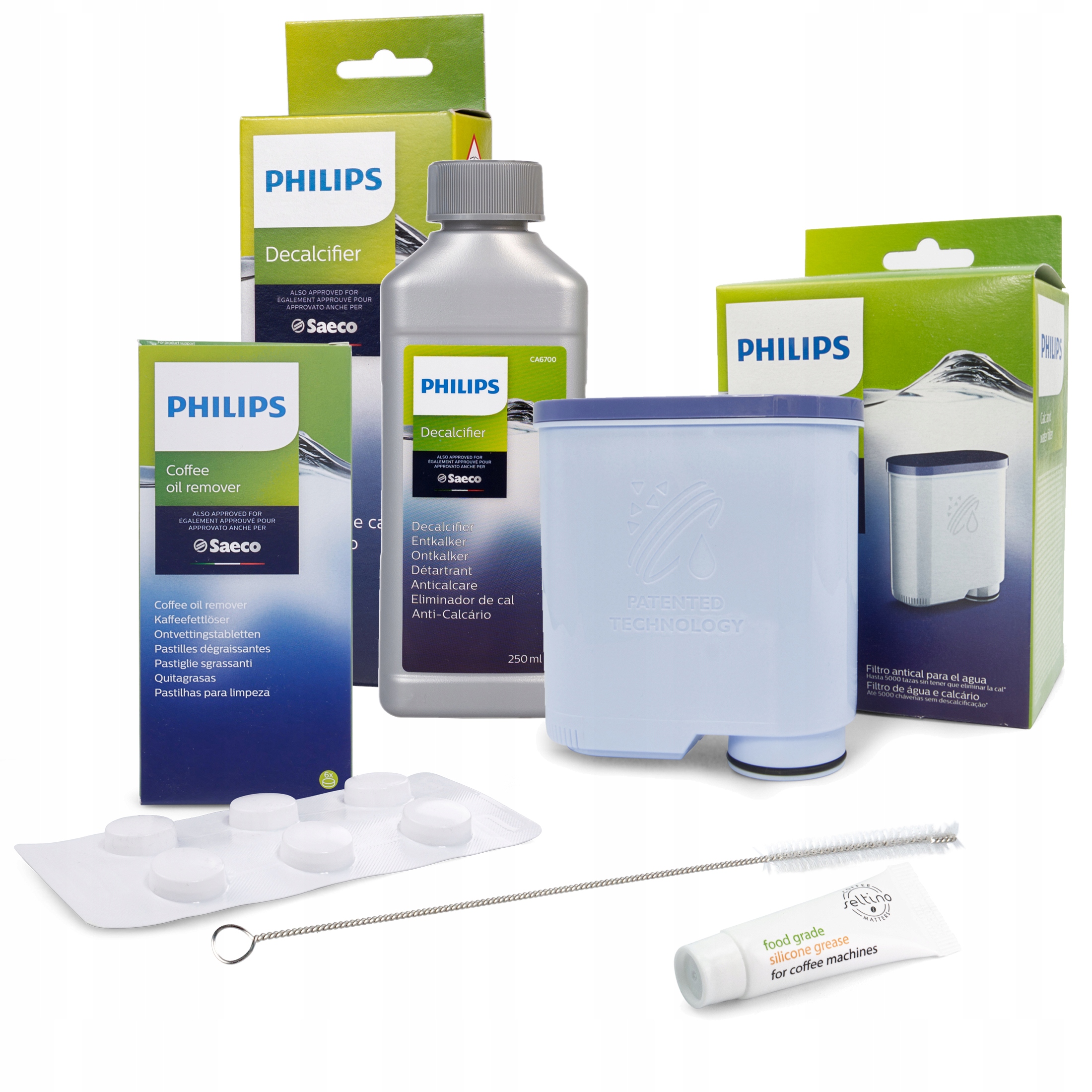 

Filtr wody do ekspresu Philips 5000 LatteGo Zestaw