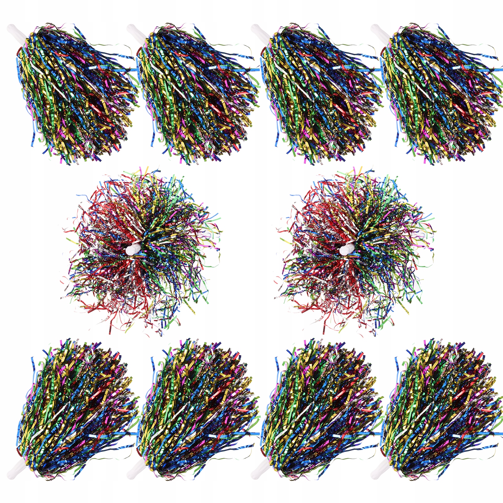 10 SZT. RĘCZNYCH POMPONÓW DO DOSKONAŁOŚCI DO GIMNASTYKI Rodzaj bidon