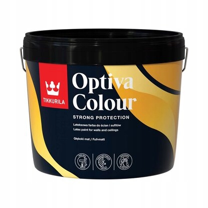 Tikkurila Optiva Colour Matt Latexová 9L Báze A (bílá)